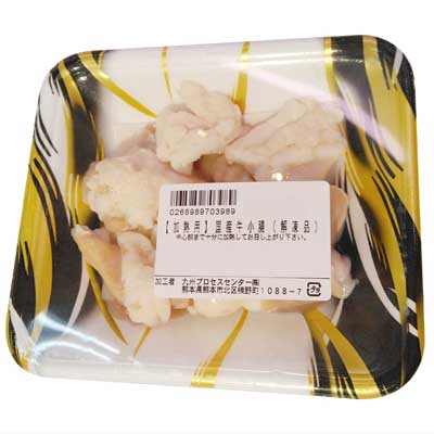 国産　牛小腸（解凍品）　約100ｇ