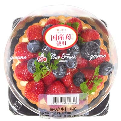 苺のベリータルト　中