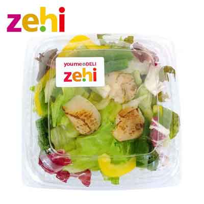 北海道産帆立とアスパラの和さらだ