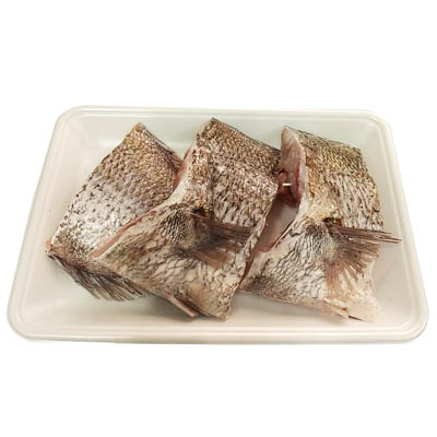 岡山県産など　天然真鯛切り身　3切れ