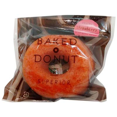 パティスリースペリオール　焼ドーナツストロベリー　１個