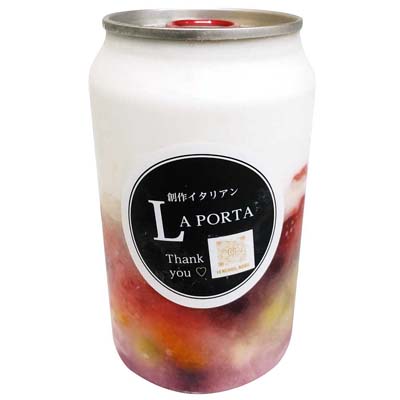 ラポルタ　ミックスフルーツのドルチェ缶