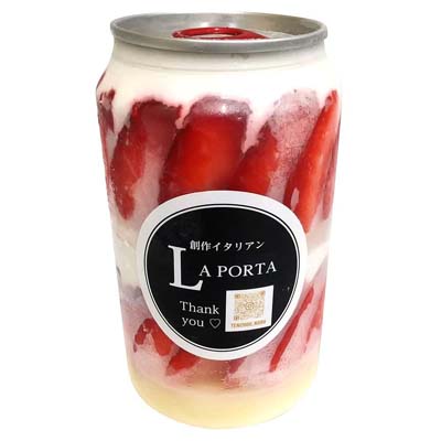 ラポルタ　苺のドルチェ缶