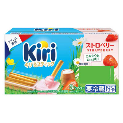 伊藤ハム　キリ＆スティック　ストロベリー　3パック