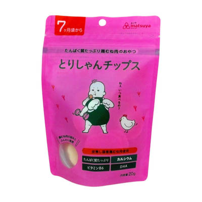 まつや　とりしゃんチップス　20ｇ