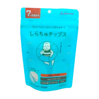 まつや　しらちゅチップス　20ｇ