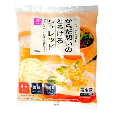 ゆめイチ　からだ想いのとろけるシュレッド　380ｇ
