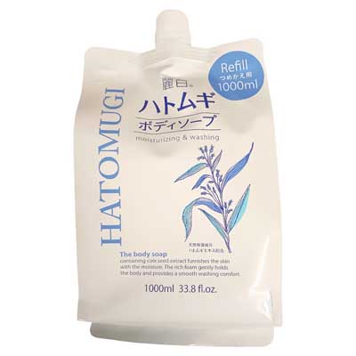 麗白　ハトムギボディソープ詰替用　1000ml
