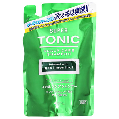 サンスター スーパートニック スカルプケアシャンプー 詰替え用 450ml