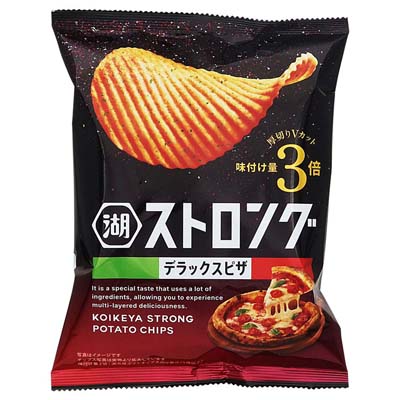 湖池屋　ストロング　デラックスピザ　53ｇ