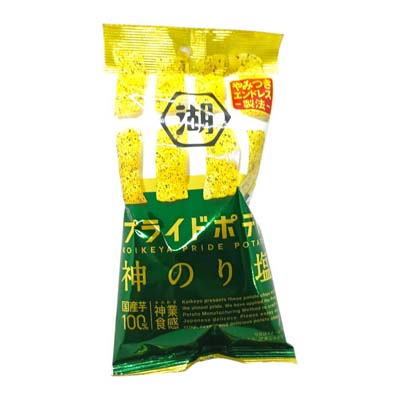 湖池屋スリムバッグプライドポテト神のり塩 30g