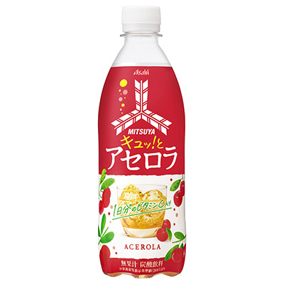 アサヒ　三ツ矢キュッ！とアセロラ５００ｍｌ