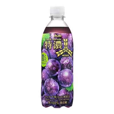 アサヒ　三ツ矢　特濃グレープスカッシュ　500ml