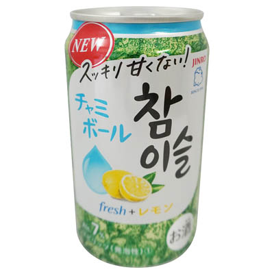 眞露 チャミボール  fresh+レモン 350ml