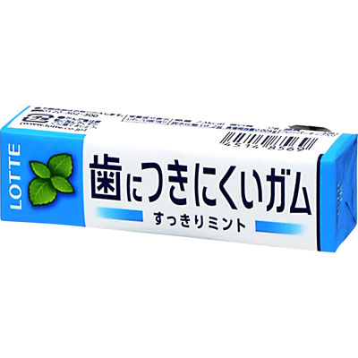 ロッテフリーゾーンガムすっきりミント9枚