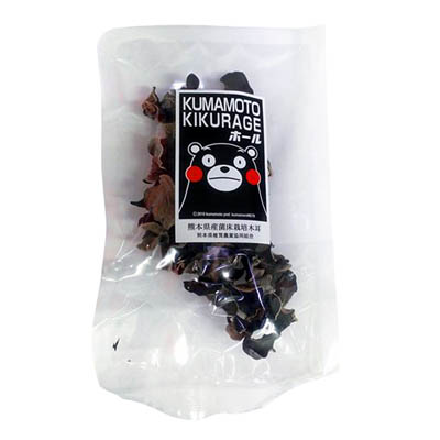 熊本県産　くまモンきくらげ（ホール）20ｇ