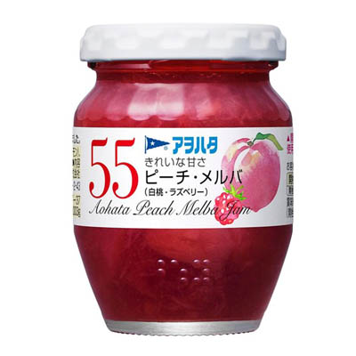 アヲハタ 55 ピーチ メルバ(白桃ラズベリー) 150g
