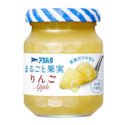 アヲハタ まるごと果実 りんごジャム 125g
