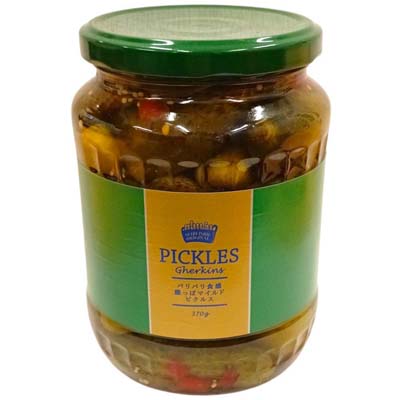 成城石井　ガーキンスピクルス　370g