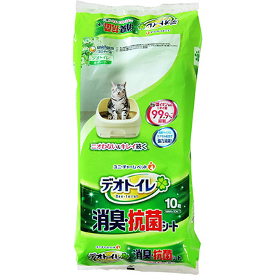 デオトイレ 消臭・抗菌シート ( 10枚入 )