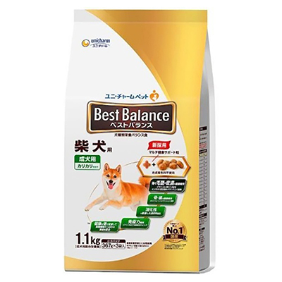 ベストバランス　カリカリ仕立て柴犬用　１．１ｋｇ