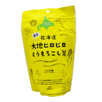 小川生薬　北海道大地ヒロビロとうもろこし茶　ティーバッグ　100ｇ