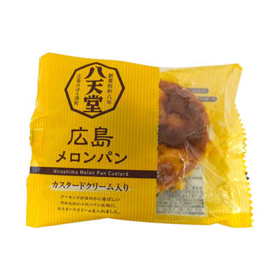 八天堂　広島メロンパン　カスタードクリーム入り　1個