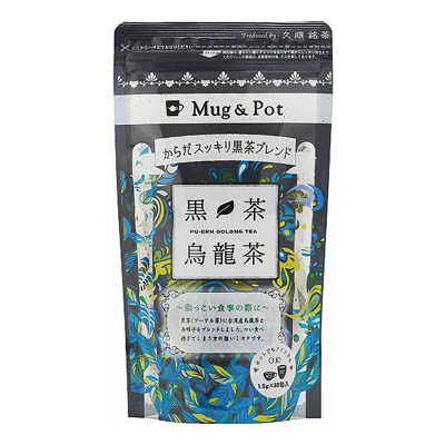 久順銘茶黒茶烏龍茶１杯用１．５ｇ３０包入