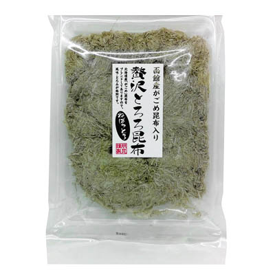 朋昆　函館産がごめ昆布入り　贅沢とろろ昆布　45ｇ