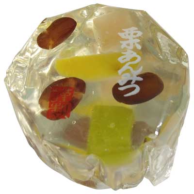 奈良祥楽 栗 あんみつ(白) 1個