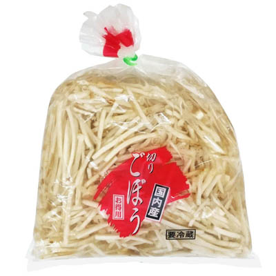 国内産 お得用 切りごぼう 約180g入