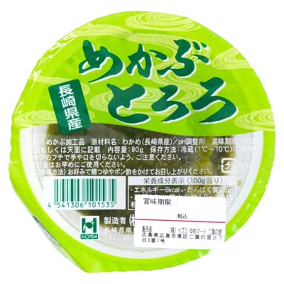 本田海産　めかぶとろろ　90ｇ