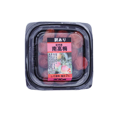 紀州苑本舗　訳あり紀州産南高梅　しそ　１１０ｇ