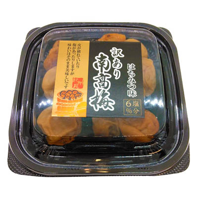 紀州苑本舗　訳あり南高梅　はちみつ味　１１５ｇ