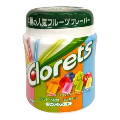 モンデリーズ　クロレッツシーズンアソートボトル　１４０ｇ