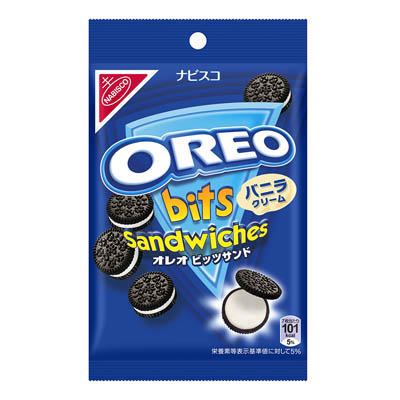 モンデリーズオレオビッツサンドバニラクリーム65g