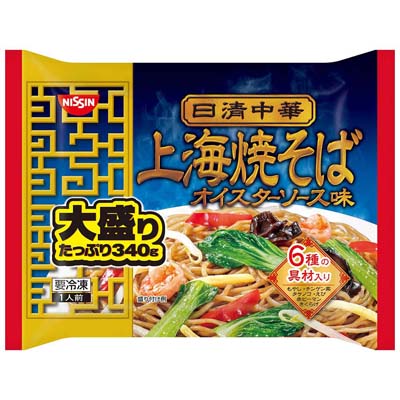 日清食品　上海焼そば　オイスターソース味　大盛り340ｇ