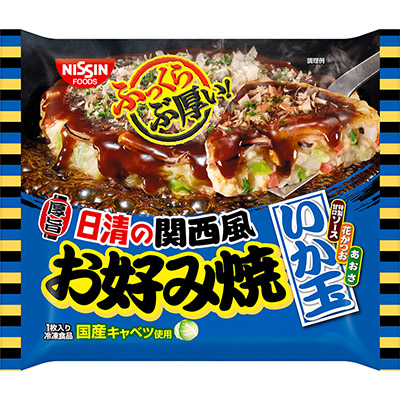 日清食品　関西風お好み焼いか玉