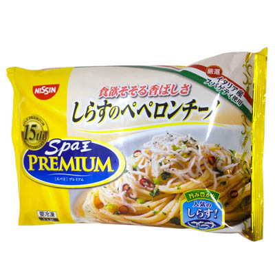 日清　スパ王プレミアム　しらすのペペロンチーノ　256ｇ
