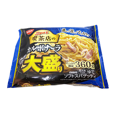 日清食品　スパ王喫茶店のカルボナーラ大盛り　360ｇ