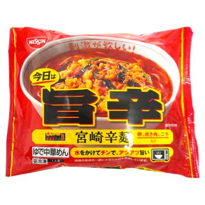 日清食品　旨辛宮崎辛麺　1人前