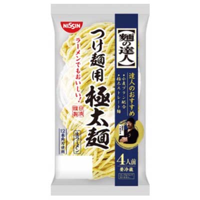 日清　麺の達人 つけ麺用極太麺 4人前
