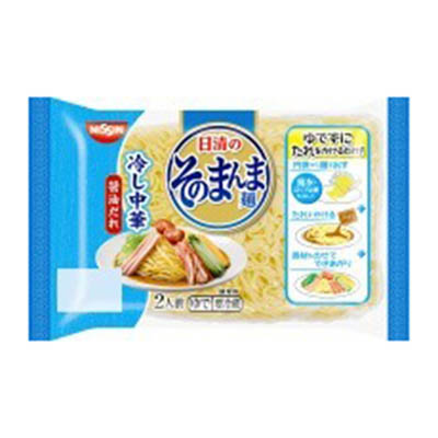 日清　そのまんま麺冷し中華醤油　2人前