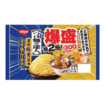 日清食品チルド　つけ麺の達人爆盛チャレンジ　2食入