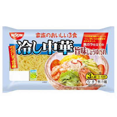 日清　家族のおいしい3食　冷し中華旨味しょうゆだれ　３人前
