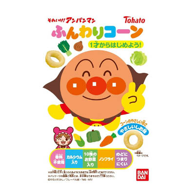 東ハト それいけ!アンパンマン ふんわりコーン やさしいしお味 20g