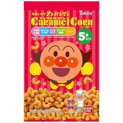 東ハト それいけ!アンパンマンキャラメルコーン 13g×5袋