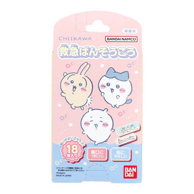 バンダイ　救急ばんそうこう　ちいかわ　18枚入