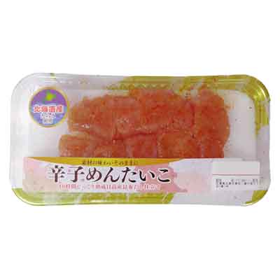 北海道産たらこ使用　辛子めんたいこ　（ひとくち）