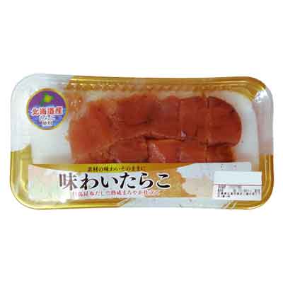 北海道産たらこ使用　味わいたらこ